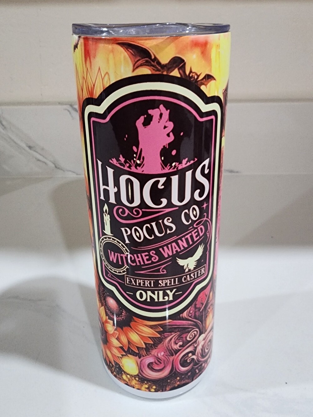 Halloween Fall Hocus Pocus Tumbler 20oz